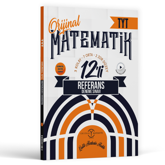 ORİJİNAL TYT DNM 12Lİ REFERANS MATEMATİK - 25-26